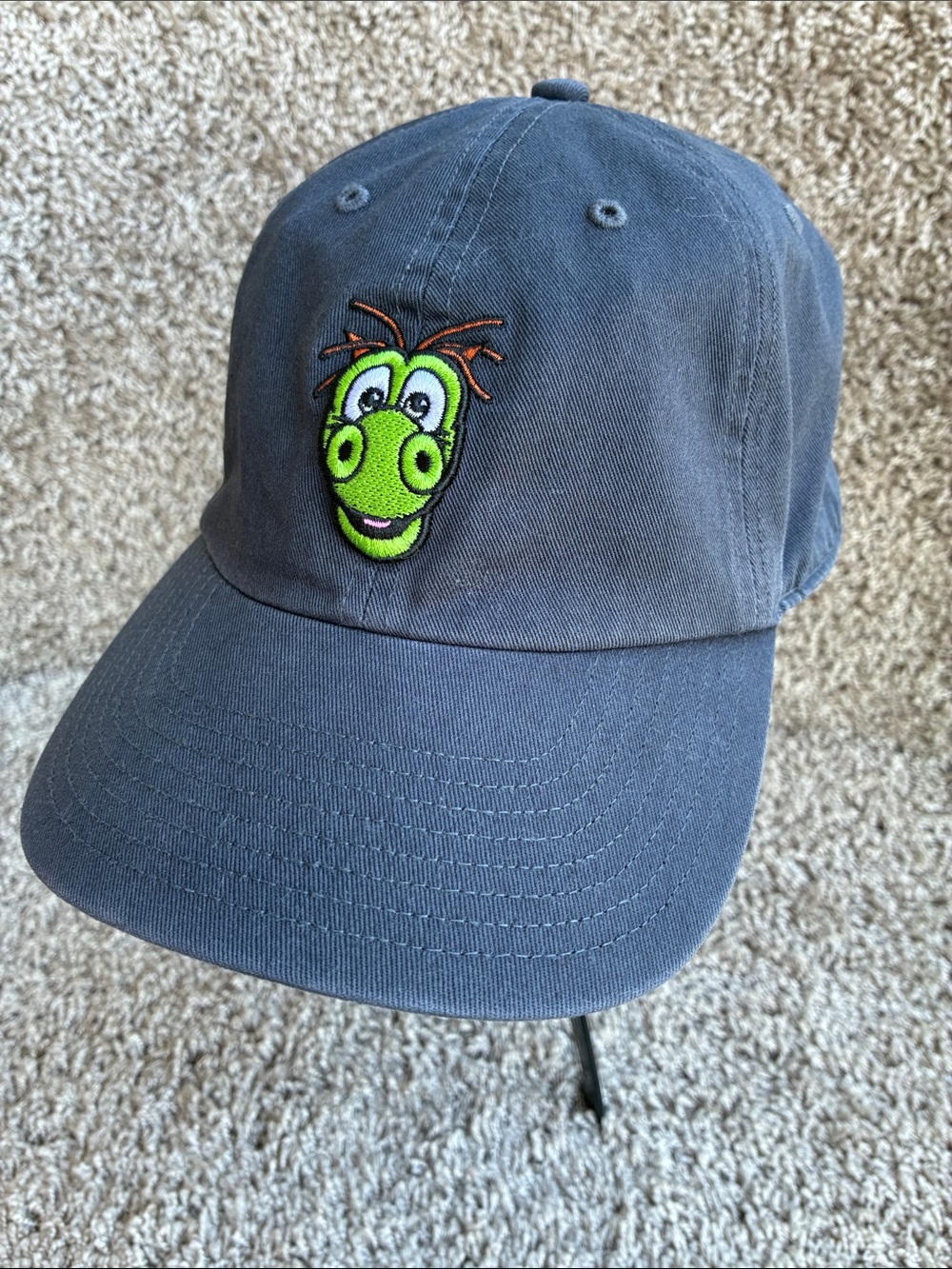 ‘47 Brand Charlotte Knights Gray Minor League Baseball Cap w/ Homer the Dragon